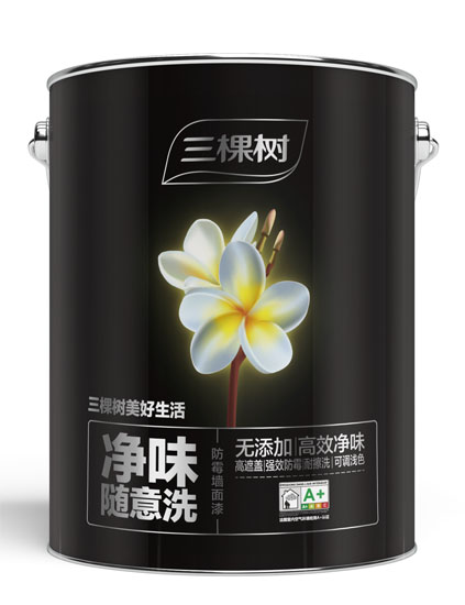 美好生活净味随意洗防霉墙面漆 5L