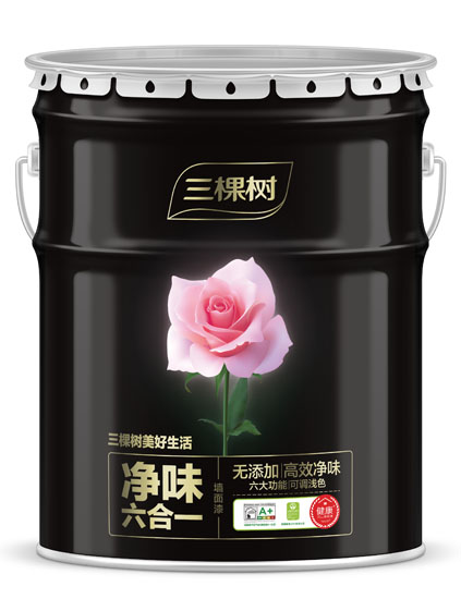 美好生活净味六合一墙面漆 20L