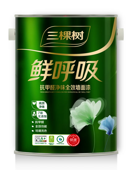鲜呼吸抗甲醛净味全效墙面漆 5L